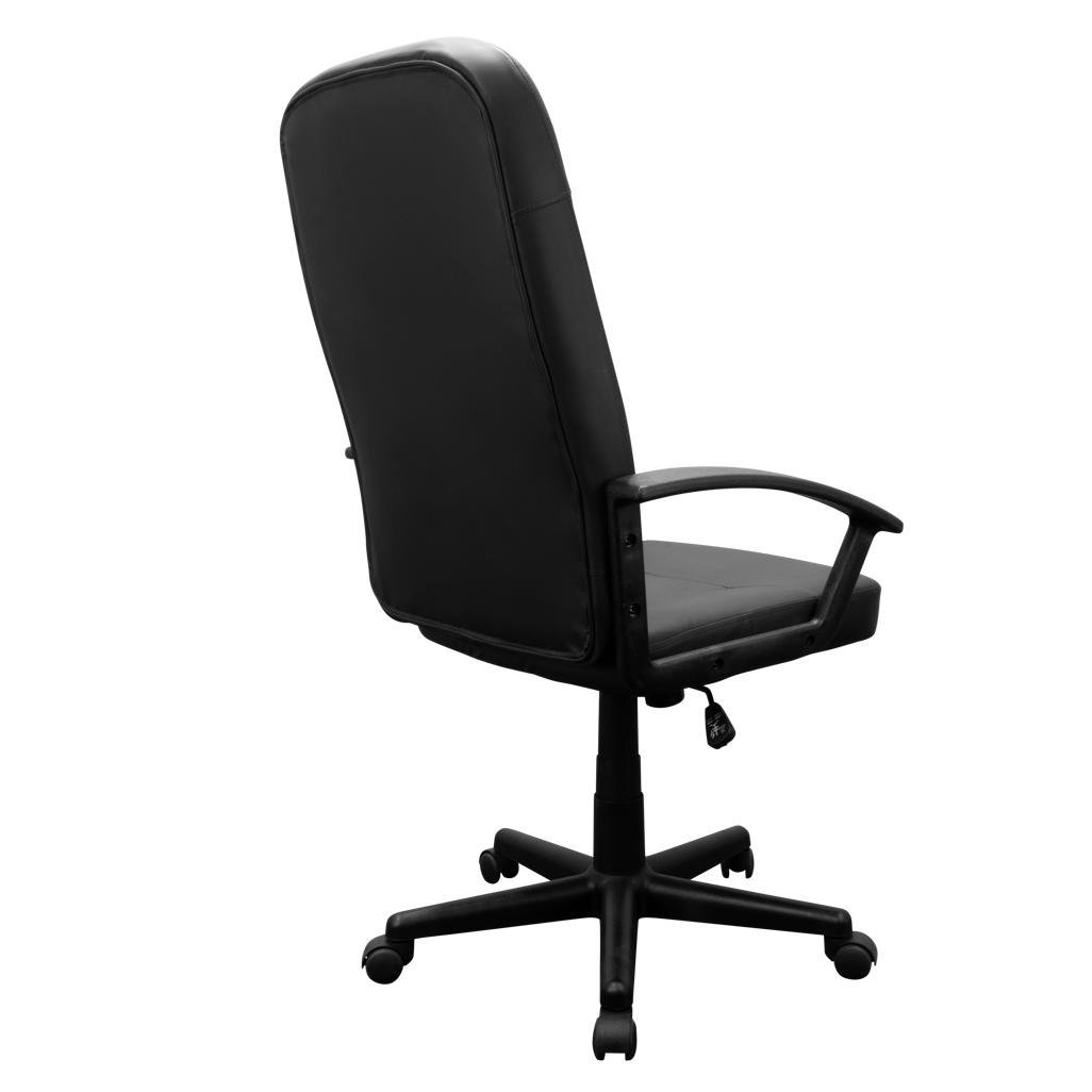 Everfurn Affinity High Back Office Chair in Stylish Black – Ergonomic and Adjustable Office Seating Tilted Back View
