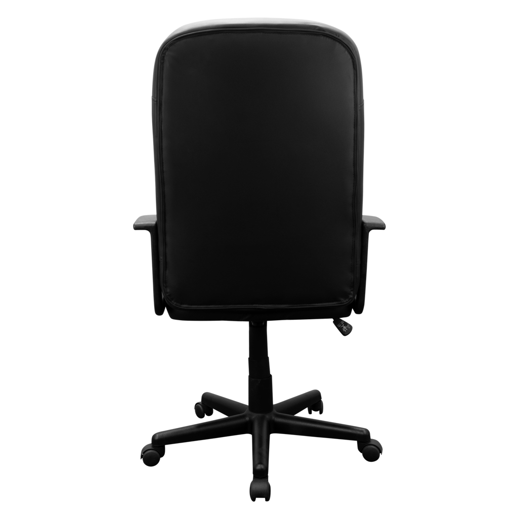 Everfurn Affinity High Back Office Chair in Stylish Black – Ergonomic and Adjustable Office Seating Back View