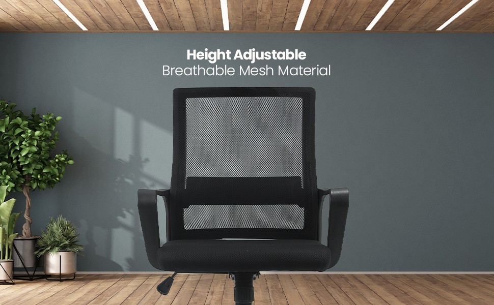 Everfurn Marine Mid Back Chair - Affordable Comfort