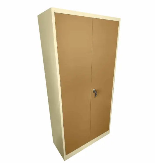 Steel Stationery Cupboard | Brown Durable Storage